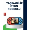 520 Oyunlu Taşınabilir Oyun Konsolu Hd Ekranlı Retro Eğlence