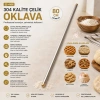 6 ADET 80CM ÇELİK LUX METAL OKLAVA (5263)