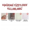 60 Parça Çok Amaçlı Çift Taraflı Bant 1 cm x 4 cm (5263)