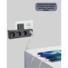 7 Portlu Çoklu Priz Usb Ve Type-c Girişli Akıllı Güç Ünitesi