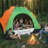 8 Kişilik Otomatik Kurulum Kamp Çadırı – Outdoor , Suya Dayanıklı Hızlı Kurulum Piknik ve Doğa İçin Geniş Aile Çadırı 250x250x165 cm (5263)