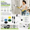 9IN1 25W - KABLOSUZ - HIZLI ŞARJ ELEKTRİKLİ ŞARJLI TEMİZLİK FIRÇASI RZG-2026 (5263)