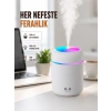 Abs Gövdeli 300ml Usb Nemlendirici – Beyaz, Gri, Pembe Renk
