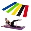 Aerobik Bant 5 Li Pilates Yoga Bandı ***