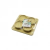 AHŞAP BAMBU 5PCS  ÇEREZLİK - LOKUMLUK KASE SETİ 22X22CM (5263)