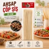 AHŞAP ÇÖP ŞİŞ 35CM 46PCS (5263)