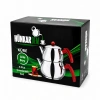 AİLE BÜYÜK BOY KÜRE ÇELİK ÇAYDANLIK SETİ ÜST: 1.2LT - ALT: 2LT (5263)