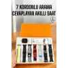 Akıllı Saat 7 Kordonlu Bildirim Görebilen Metal Kordon Gps Özelliği