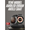 Akıllı Saat Kordon Hediyeli Güçlü Batarya Kapasiteli Titreşimli Bildirim Görme Unisex