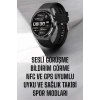 Akıllı Saat Nabız Sensörlü Bildirim Görebilen Spor Modları Gps Takibi