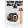 Akıllı Saat Sağlık Takibi Kalp Atışı Adımsayar Ultra Yeni Nesil Nefes Egzersizi