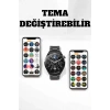 Akıllı Saat Uyku Ve Sağlık Takibi Bildirim Görme Arama Cevaplama