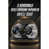Akıllı Saat Uyku Ve Sağlık Takibi Nfc Uyumlu Bluetoooth Bağlantılı Android İos Uyumlu