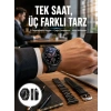 Akıllı Saat Yeni Nesil Üç Kordonlu Nabız Ölçer Çağrı Cevaplama Yeni Nesil