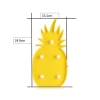Ananas Şeklinde Ledli Dekoratif Eğlenceli Çocuk Gece Lambası (5263)