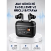 Anc Teknolojili Kablosuz Bluetooth Kulaklık – Dokunmatik, Dijital Göstergeli, Yüksek Ses Kalitesi