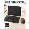 Android İşletim Sistemli Sım Kart Girişli Tablet Bluetooth Klavye Mouse Seti Mobil İnternet Destekli