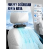 Araç İçi Boyun Serinletme Fanı Usb-c Şarjlı Güçlü Hava Akışlı Soğutucu