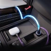 Araç İçi Çakmaklığa TakılanType-C ve USB Girişli 2 Portlu Hızlı Şarj Adaptörü (5263)