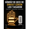 Araç İçin Eğlenceli Led El İşareti Işığı