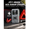 Araçlar İçin Akü Takviye Lastik Şişirme Ve Powerbank Cihazı