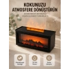 Aroma Difüzörü Simüle Alev Efektli Sessiz Hava Nemlendirici 250 Ml