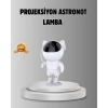 Astronot Galaksi Projeksiyon Lambası Bluetooth Bağlantılı Ve Uzaktan Kontrollü