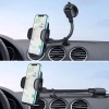 Ayarlanabilir Vakum Kilitli Cam Ve Torpidoya Takılabilen Telefon Tutucu (5263)