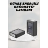 Bahçe Aydınlatması Solar Güneş Enerjili Dekoratik Led Işıklı Lamba