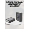 Bahçe Aydınlatması Solar Güneş Enerjili Dekoratik Led Işıklı Lamba