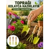 Bahçe El Aletleri Seti Toprak Düzenleme Ve Dikim Aparatı