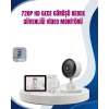 Bebek Monitörü Cry Detection Ve Hd Gece Görüş Destekli