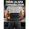 Bel Destek Korsesi Çift Sıkma Bantlı Ayarlanabilir Elastik Bel Kemeri