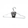 BEYAZ 10PCS SİLİKON KAPLAMALI METAL ELBİSE ASKISI 40CM (5263)