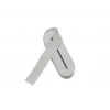BEYAZ - 4CM PAÇA LASTİK YASSI GENİŞ 10MT (5263)