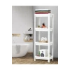 BEYAZ DİKDÖRTGEN RAF ÜNİTESİ PLASTİK (5263)