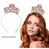 Birthday Princess Kristal Taç – Rose Gold Kaplama (5263)