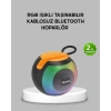 Bluetooth 5.0 Hoparlör – Rgb Işıklı, Güçlü Bas Ve 360° Surround Ses