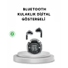 Bluetooth 5.3 Kablosuz Kulaklık Hifi Stereo Ve Ekstra Bass Dijital Ekranlı