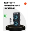 Bluetooth Bağlantılı Taşınabilir Hoparlör – Led Işıklı, Fm Radyolu, Mikrofon Girişli