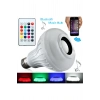 Bluetooth Hoparlör Akıllı Led Ampul Lamba (5263)