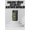 Bluetooth Hoparlör Yüksek Ses Kaliteli Büyük Boy Çift Çıkışlı Ses Bombası