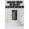 Bluetooth Hoparlör Yüksek Ses Kaliteli Büyük Boy Çift Çıkışlı Ses Bombası