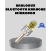 Bluetooth Karaoke Mikrofon Şarjlı Uzun Pil Ömürlü Çok Fonksiyonlu
