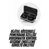 Bluetooth Kulaklık Dijital Şarj Göstergeli Powerbankli Bass Özellikli Kablosuz Kulakiçi 5.1 Mikrofonlu