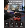 Bluetooth Kulaklık Hd Ses Kaliteli Işıklı Metal Kasa Ios Android Uyumlu Mikrofonlu