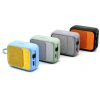 BLUETOOTH WİRELESS MİNİ HOPARLÖR SPEAKER RENKLİ TYPE-C ŞARJLI 5W MİKROFON - KART GİRİŞİ PL-4692 (5263)