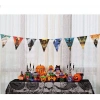 Cadılar Bayramı Halloween Flama Bayrak Banner Süs 8 li 3 Metre (5263)