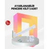 Cam Pencere Güvenlik Kilidi Açılma Sınırlayıcı At 3 Adet