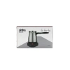 ÇELİK ELEKTRİKLİ CEZVE TÜRK KAHVE MAKİNESİ - 6FİNCAN=500ML 360° KABLOSUZ KULLANIM KATLANIR KULP 600W SCM-9039 (5263)
